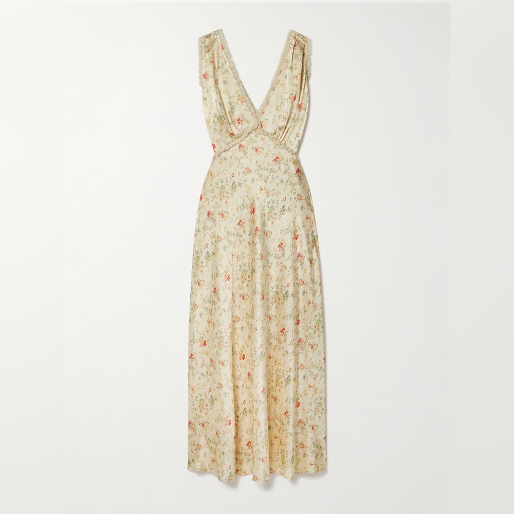 Dôen Tahlia Dress in Flowering Meadow NWT L